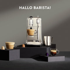 Machine à expresso avec capsules Nespresso SNE800 Creatista Plus de Sage, noir mat