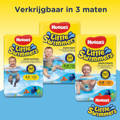 Couches de bain jetables Huggies Little Swimmers taille 2-3 - 36 culottes au total