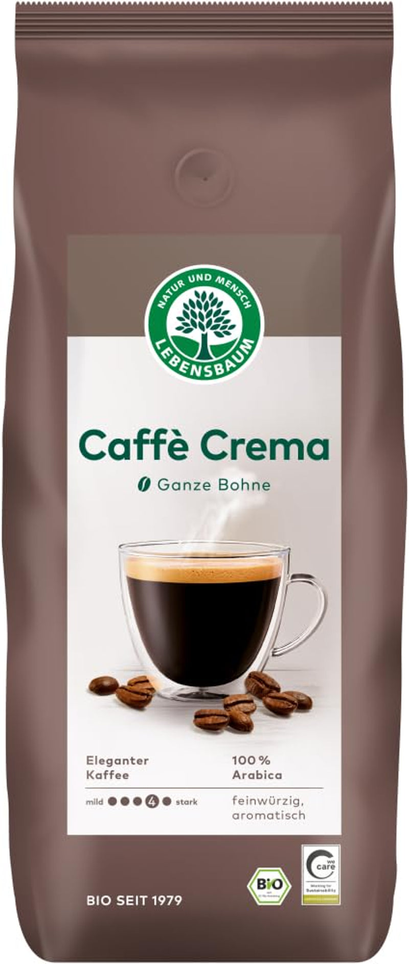 Caffè Crema, grains entiers 6 x 1000 g