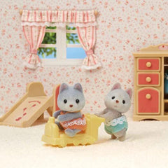 Sylvanian Families 5638 Husky Zwillinge - Figuren für Puppenhaus