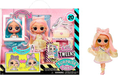 MDR. Surprise Tweens Surprise Swap Series - Braids-2-Waves Winnie - Poupée de mode avec plus de 20 accessoires inclus Style-Coup et mode et accessoires fantastiques - pour les enfants à partir de 4 ans
