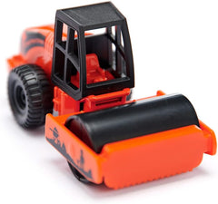 siku 6329, Geschenkset Straßenbau, Muldenkipper, Liebherr Radlader, Straßenwalze, Bewegliche Teile, Inkl. Granulé