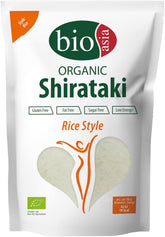 BIOASIA Riz Shirataki Bio à base de Farine de Konjac Bio - Faible en Calories - Sans Sucre, sans Graisse et sans Gluten (1 x 270g)