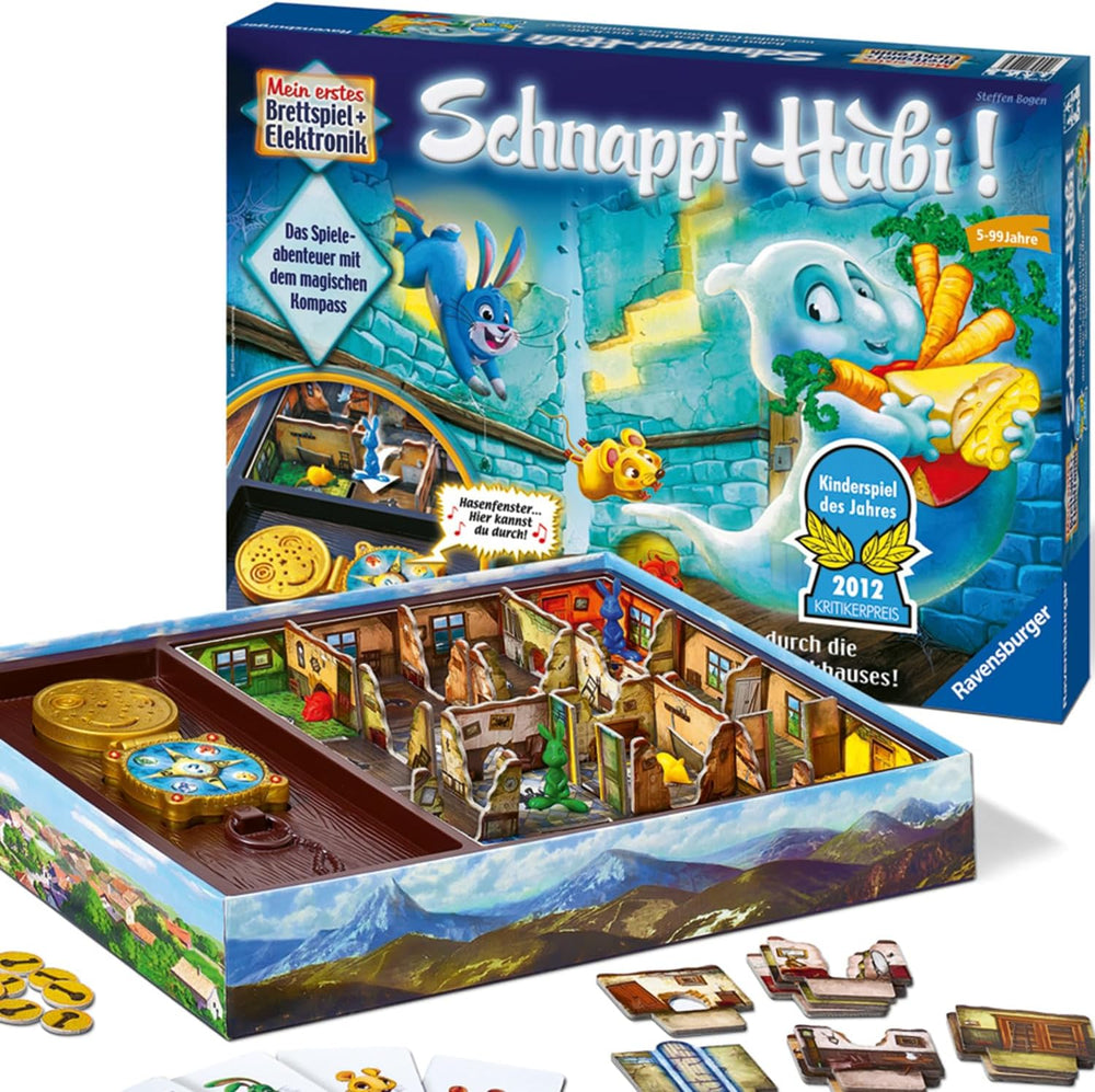 Ravensburger Catch Hubi, un jeu de société et familial pour enfants et adultes, Jeu de l'année pour 2 à 4 joueurs, à partir de 5 ans - cadeaux d'anniversaire