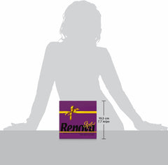 Serviettes en papier Renova doré bordeaux - 40 serviettes