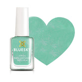 Vernis à ongles Bluesky Kids - Turquoise Splash, Vert Turquoise. Vernis à ongles facile à décoller, non toxique, à base d'eau, sans glissement, pour enfants, 5 ml