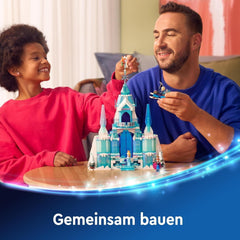 LEGO Ç€ Disney Frozen Le palais d'hiver d'Elsa, ensemble de construction et de jeu pour enfants avec palais modèle et figurines d'ELSA et Anna, cadeau pour filles, garçons et cinéphiles à partir de 6 ans 43244 Jeux de construction Besuche den LEGO-Store