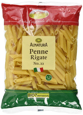 Pâtes biologiques Penne Rigate, 500g