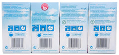 Teekanne Frio pachet de 4, rubarbă-cireșe, coacăze-lămâie, zmeură-lămâie, piersică-maracuja (4 x 45 g)