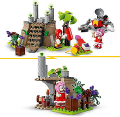 LEGO Sonic le Hérisson Knuckles et le sanctuaire du Maître Émeraude Jouet à collectionner Cadeau de joueur Ensemble de construction d'aventure pour garçons et filles de 8 ans 76998 Jeux de construction Besuche den LEGO-Store