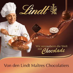 Chocolat Lindt | Coffret Praliné Créole | 100g | 9 pralines réparties en 4 délicieux assortiments, à base de cacao 100% fin, sans alcool | Coffret chocolat