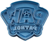 Paw Patrol Emporte-pièce avec écusson Bleu 8 x 7 x 1,5 cm