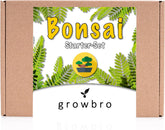 Bonsai Anzuchtset Von Growbro - ZÜCHTE DEINEN EIGENEN BONSAI BRO, Bonsai Starter Kit Inkl. Samen, Sprühflasche, Uvm.