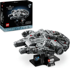 LEGO Star Wars Millennium Falcon 25e anniversaire pour adultes Vaisseau à construire Un nouvel espoir Kit de modèle de vaisseau spatial à collectionner Cadeaux pour hommes Femmes 75375 Ensembles de construction Besuche den LEGO-Store Singur