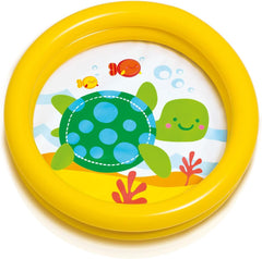 Intex 59409NP - Piscine gonflable pour bébé avec imprimé animal, 1 pièce, vinyle, multicolore, 61x15 cm