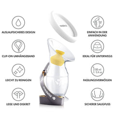 Medela Colector de lapte matern fabricat din silicon Accesorii Hrana si Alaptare Bebe Naty Shop