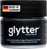 Glytter Glitter Powder For Drinks (Silver) - Glitter comestibil pentru băuturi, 10 grame Glitter Naty Shop