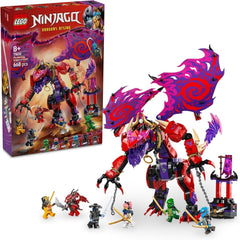 LEGO NINJAGO Chaos Dragon Thundertooth - Jouet avec 6 figurines Ninja - Jeu de construction de rôle pour garçons et filles à partir de 8 ans - Cadeaux pour les fans de la série télévisée Rise of the Dragons 71832 Jeux de construction Beuche den LEGO-Store Default Title