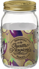 Pot de conservation Bormioli QUATTRO STAGIONI 1 litre (lot de 2) Boîtes de conservation alimentaire Naty Shop