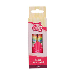 Funcakes Gel Colorant Alimentar Roz: Colorant alimentar foarte concentrat pentru aluat, cremă, fondant și marțipan. Dozare ușoară. Picătură individuală pentru a crea culori vibrante. Halal. 30 g.