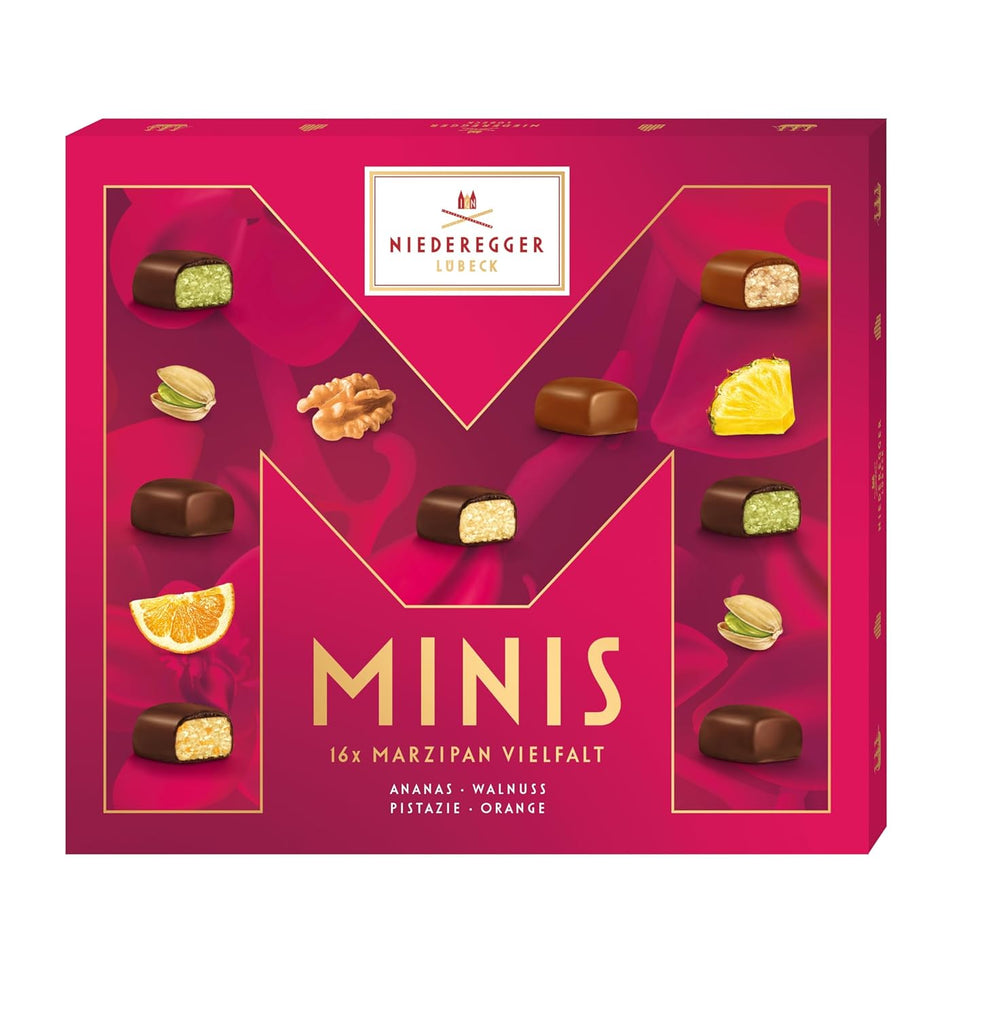 Variété de massepain Niederegger Minis 112g