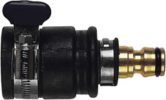 Connecteur de robinet à emboîtement | Diamètre 20-30 mm | Laiton massif | Sûr et durable | Fixation sécurisée | Robuste et résistant à la corrosion, noir/argent/or