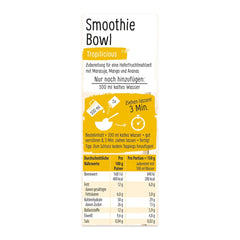 RUF Smoothie Bowl Tropilicious Mangue Passion Fruit Avoine Petit Déjeuner Snack Rapide et Facile Vegan 1 Sachet x 50g (Pack de 3)