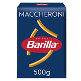 Pâtes Barilla Classique Maccheroni no. 44 de blé dur de haute qualité, toujours al dente, 500g