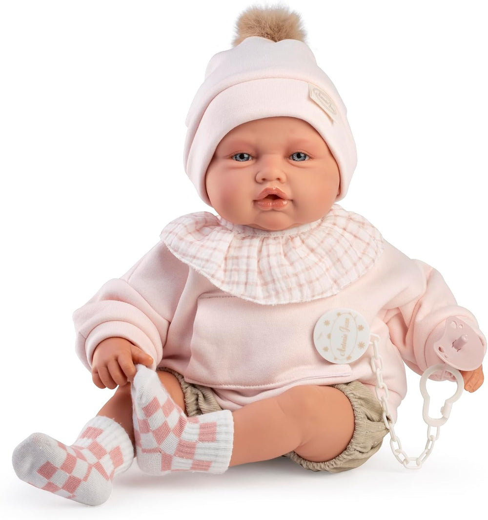 Antonio Juan Puppen | Babydoo Posturitas urbaines | Sac en tissu 50 cm | Réf. 18313 - Collecte 2026
