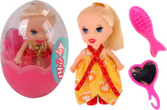 - 20er Pack Eier mit Mini-Puppe - Fashion - Mannequin Puppe - 010982PA - Mehrfarbig - Kunststoff - Figur - Puppe - Kinderspielzeug - Geburtstag - Zubehör - Ab 3 Jahren
