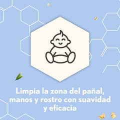 Lingettes nettoyantes Daily Care, sans sulfate ni alcool, 12 x 72 pièces