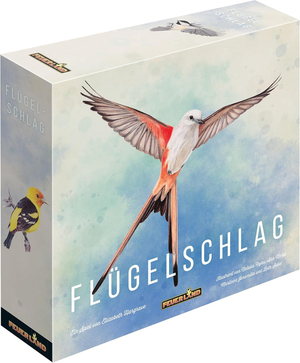Feuerland Spiele 104-146-901 63558 Wingspan Board Game Édition allemande - Kennerspiel des Jahres 2019 (Prix de la Critique)