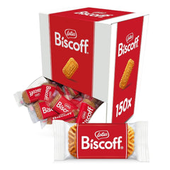 Biscoff Lotus | Biscuits Caramélisés | 150 biscuits emballés individuellement | Uniquement des ingrédients naturels | Végétalien | 150X1 | 938G