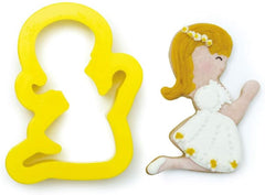 0803038 Boîte à biscuits Communion des filles 8,5 x 6 x 2 Î cm