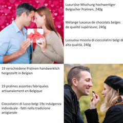 Limar Belgian Luxury Chocolates : 19 friandises individuelles – fabriquées dans un style traditionnel