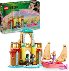 LEGO Wicked Glinda, Elphaba et Nessarose à l'université de Shiz Bateau à voile et 3 figurines Bateau jouet Cadeau pour filles et garçons de 7 ans Amateurs de maisons de poupées 75681 Ensembles de construction Besuche den LEGO-Store Default Title
