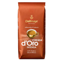 Crema d'Oro INTENSA Grains entiers, 8 x 1000g (8000g) - Café de