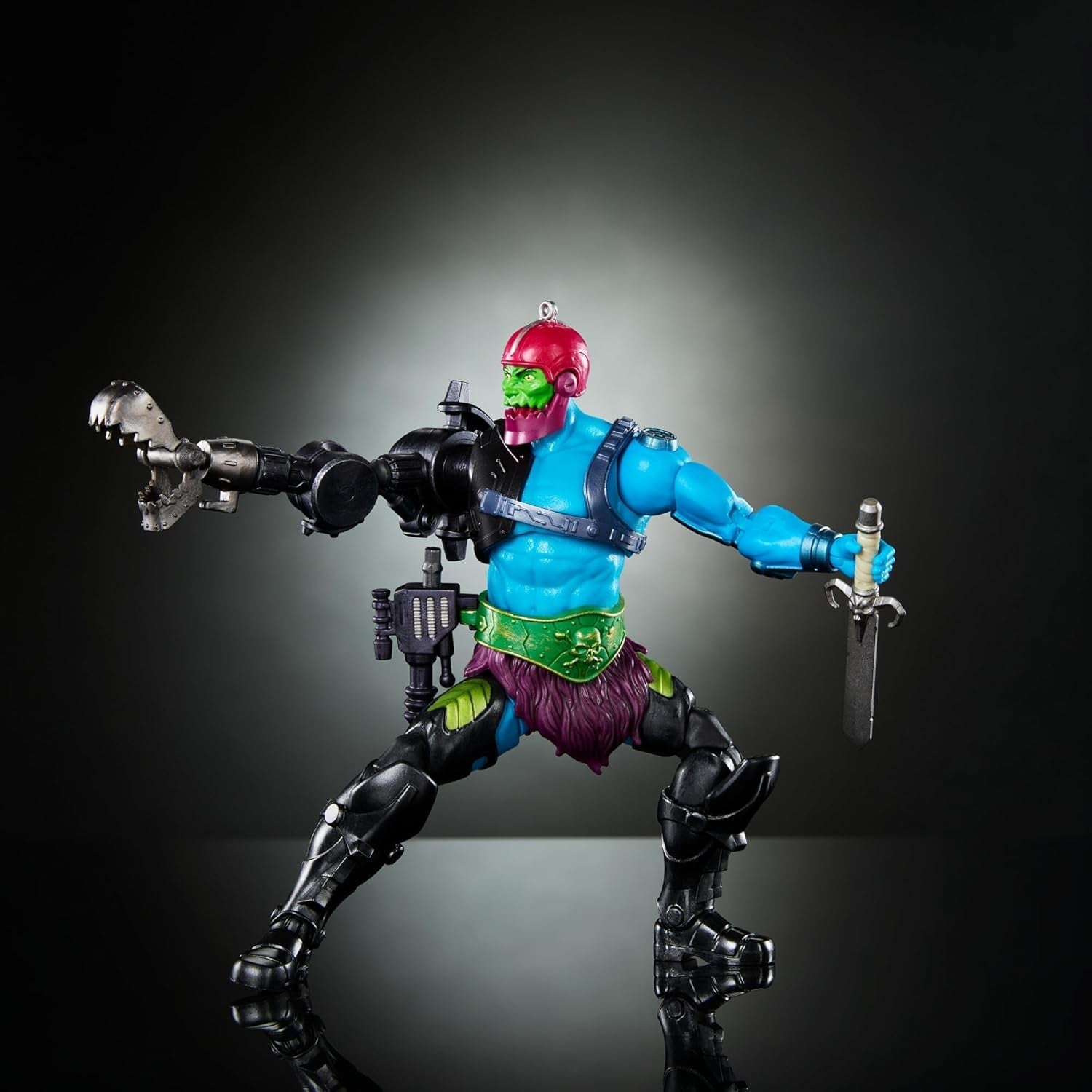 Masters of the Universe Masterverse Masterverse New Eternia Trap Jaw Action Figure, Deluxe Collectible Figure With 30 Movement Points And Several Accessories, Motu Toy, HYC47 Action figures Naty Shop