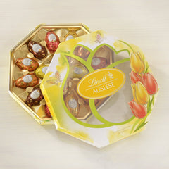 Ouă Selecție de Ciocolată | 288 g | 2 x Ouă Cresta și Trufe de Ciocolată | 3 x 90 g | Cele mai fine trufe Marc de Champagne în Ciocolată Albă | Ciocolată de Paște | Cadou de Ciocolată