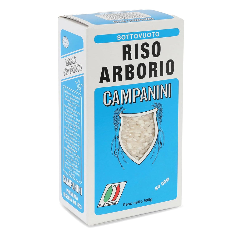 Risera Campanini Risotto 500 g – Risotto italien, Riz Arborio Riso, Risotto crémeux