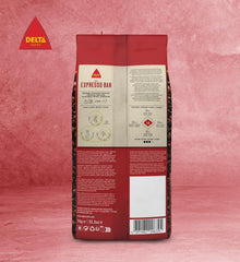 Röstkaffee mit glasierten Bohnen, ganze Bohne - Café Delta Expresso Bar 70/30