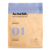 Espresso No. 1 – Mélange d'espresso classique avec 25 % de Robusta – Café en grains pour machines entièrement automatiques et porte-filtre – grains entiers – 750g