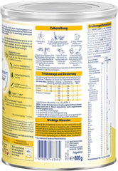 BEBA 2 - Lait de suite après 6 mois, avec complexe 5 HMO, teneur en protéines adaptée à l'âge, sans lactose, sans huile de palme, sans huile de poisson, nourriture pour bébé, lait en poudre pour bébé, lot de 3 (3 x 800 g)