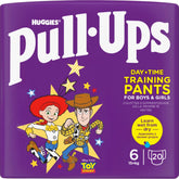 Huggies Pull-Up Trainer Day Couches pour garçons – 2-4 ans Taille 6-7 Couches pull-up (40 pantalons) – Pantalons d'apprentissage de la propreté pour un apprentissage facile de la propreté – Apprendre de l'humide au sec