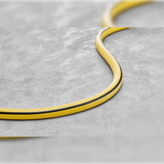 Tuyau d'arrosage Cellfast JAUNE, léger, résistant, 4 brins, tresse croisée durable, résistant aux UV et aux algues, résistant à la torsion, technologie REACH, 20 bar, -10/+50°C, fermeture 3/4", 20 m