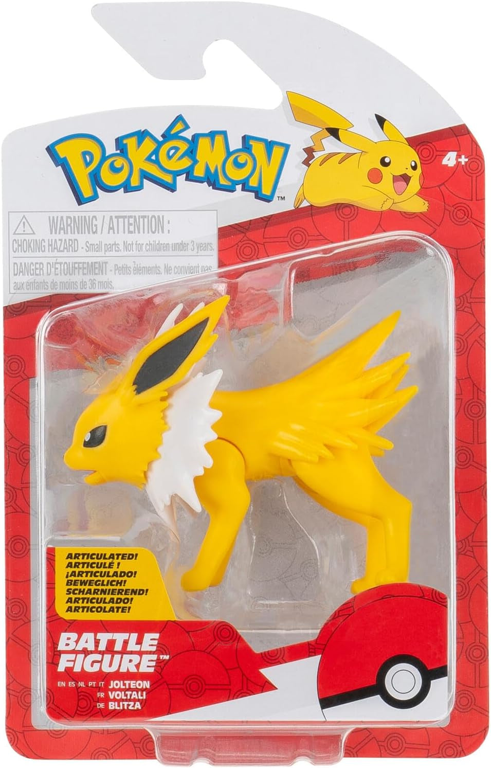 Pokémon PKW3574 - Battle Figure Pack - Blitza, Figurine officielle détaillée, 7,5 cm Figurines Naty Shop Titre par défaut