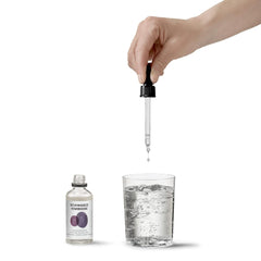 Aarke Aroma picături pentru apă spumantă, gust de zmeură neagră Indulcitori Naty Shop