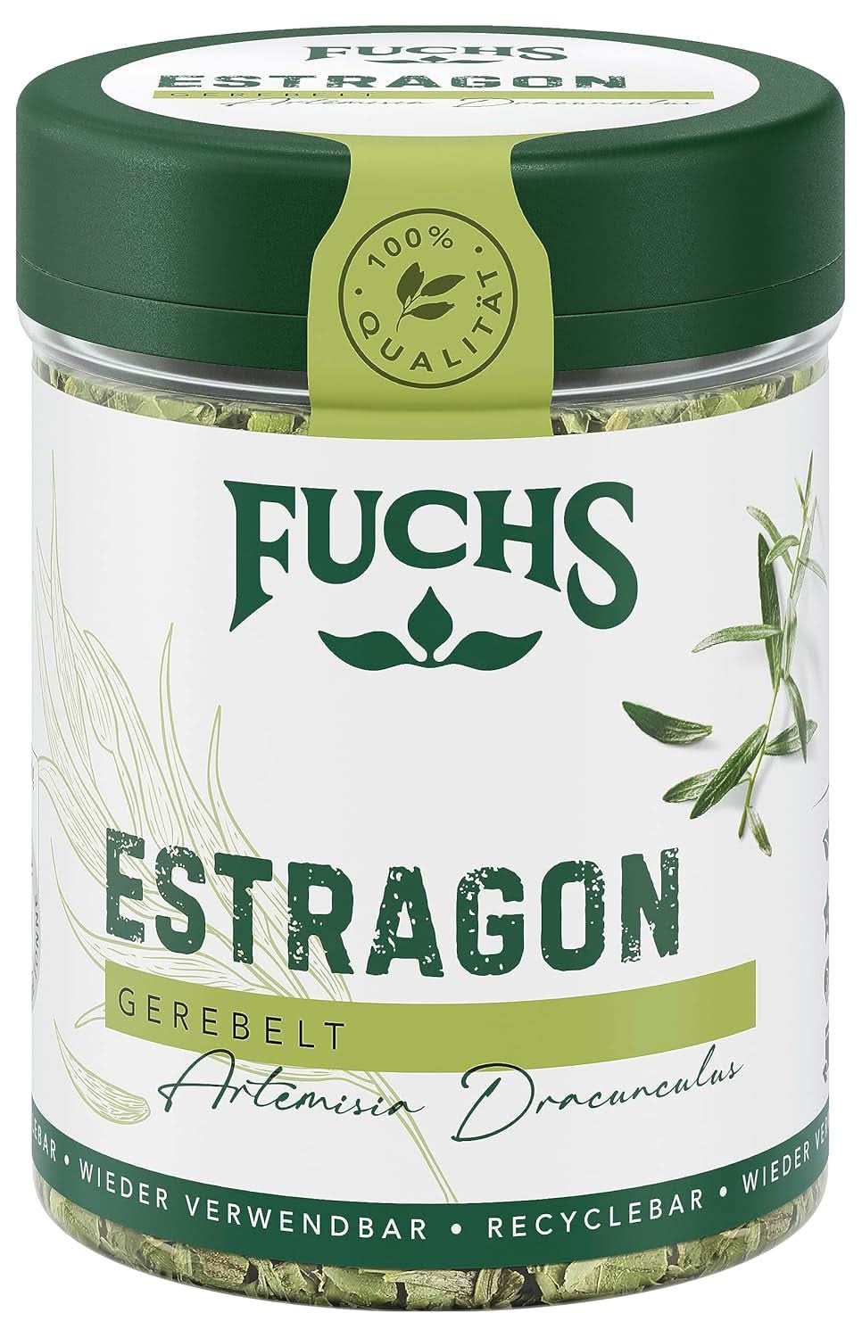 Fuchs, estragon, herbes françaises pour affiner les salades ou sauce hollandaise, 10 grammes Condimente Naty Shop