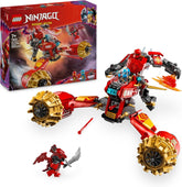 LEGO NINJAGO Kais Sturmreiter-Mech - Fliegendes Motorrad Spielzeug mit 3 Minifiguren - Mech mit beweglichem Kopf, Armen und Beinen - Bauspielzeug - Geschenk für Jungen & Mädchen ab 7 Jahren 71830