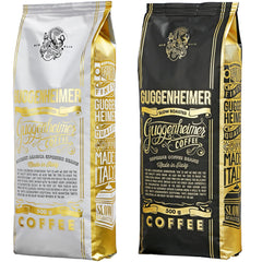 | Echantillon de café en grains 1 kg | Suprême 500g et Arabica Gourmand 500g | Faible acidité | Crème fine | Le meilleur expresso pour machines entièrement automatiques | Coffret dégustation de café